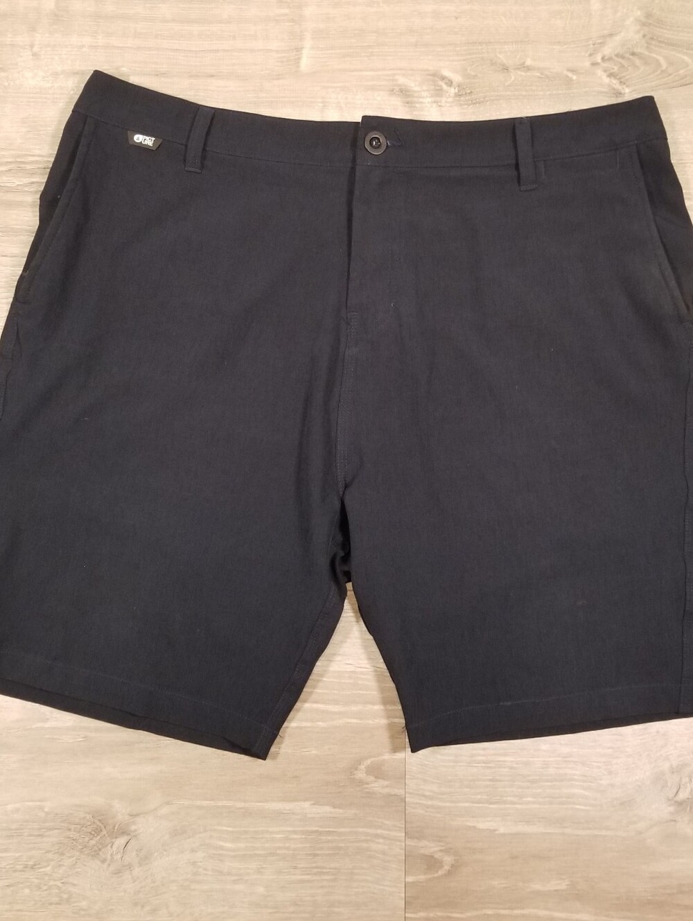 Picture Organic Clothing Podar Hybrid 19 Board Shorts Mens 38 Navy Blue Stretch